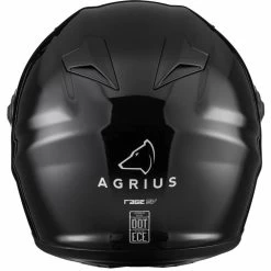 Agrius Rage SV Solid Motorcycle Helmet (Pinlock Ready) -Biker Style Shop lrgscale51008 Agrius Rage SV Solid Motorcycle Helmet Black 1600 5