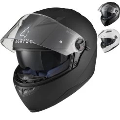 Agrius Rage SV Solid Motorcycle Helmet (Pinlock Ready)