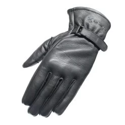 Black Axel Leather Motorcycle Gloves 6 Black Axel Leather Motorcycle Gloves -Biker Style Shop lrgscale5102 Black Axel Leather Motorcycle Glove Full Size