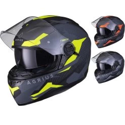 Agrius Rage SV Tracker Motorcycle Helmet (Pinlock Ready)