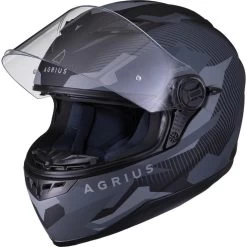 Agrius Rage SV Tracker Motorcycle Helmet (Pinlock Ready) -Biker Style Shop lrgscale51071 Rage Tracker Motorbike Helmet Black 4