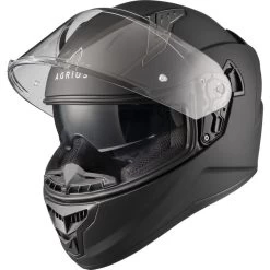 Agrius Wrath Solid Motorcycle Helmet 16 Agrius Wrath Solid Motorcycle Helmet -Biker Style Shop lrgscale51095 Agrius Wrath Solid Motorcycle Helmet Matt Black 1600 1