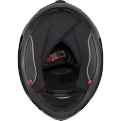 Agrius Wrath Solid Gloss Black Motorcycle Helmet Pinlock And Visor -Biker Style Shop lrgscale51095 Argrius Wrath Solid Motorcycle Helmet Gloss Black 1600 19