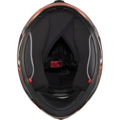 Agrius Wrath Polaris Orange Twilight Glow In The Dark Motorcycle Helmet Pinlock And Visor -Biker Style Shop lrgscale51096 Agrius Wrath Polaris Motorcycle Helmet Orange 1600 19