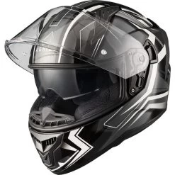 Agrius Wrath Polaris Glow In The Dark Motorcycle Helmet -Biker Style Shop lrgscale51096 Agrius Wrath Polaris Motorcycle Helmet White 1600 1