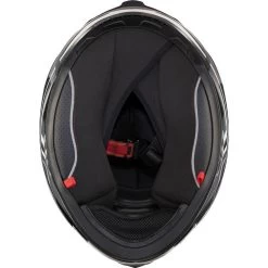 Agrius Wrath Polaris White Twilight Glow In The Dark Motorcycle Helmet Pinlock And Visor -Biker Style Shop lrgscale51096 Agrius Wrath Polaris Motorcycle Helmet White 1600 19