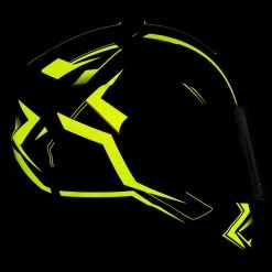 Agrius Wrath Polaris Glow In The Dark Motorcycle Helmet -Biker Style Shop lrgscale51096 Agrius Wrath Polaris Motorcycle Helmet Yellow 1600 20