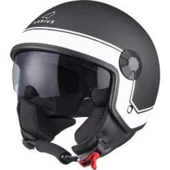 Agrius Score Solid Open Face Motorcycle Helmet 17 Agrius Score Solid Open Face Motorcycle Helmet -Biker Style Shop lrgscale51117 Agrius Score Solid Open Face Motorcycle Helmet Matt Black 1600 1 1