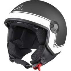 Agrius Score Solid Open Face Motorcycle Helmet 20 Agrius Score Solid Open Face Motorcycle Helmet -Biker Style Shop lrgscale51117 Agrius Score Solid Open Face Motorcycle Helmet Matt Black 1600 2
