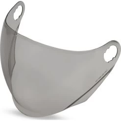 Agrius Score Conoid Open Face Motorcycle Helmet, Peak & Visor -Biker Style Shop lrgscale51121 Agrius Score Visor Light Smoke 1600 1 2