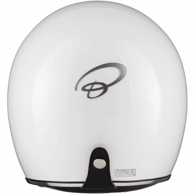 Black Classic Open Face Motorcycle Helmet 11 Black Classic Open Face Motorcycle Helmet - Image 11