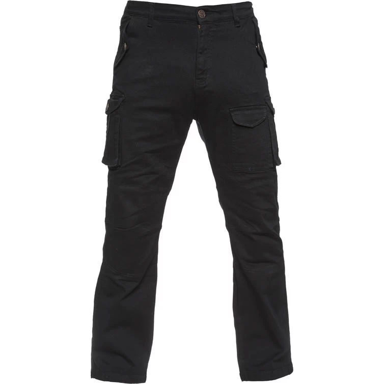 Black Command Motorcycle Cargo Jeans 3 Black Command Motorcycle Cargo Jeans - Image 3