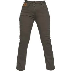 Black Salus Womens Motorcycle Jeans -Biker Style Shop lrgscale5248 Black Salus Ladies Kevlar Jeans Olive 1600 1 1