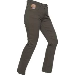 Black Salus Womens Motorcycle Jeans -Biker Style Shop lrgscale5248 Black Salus Ladies Kevlar Jeans Olive 1600 3 1