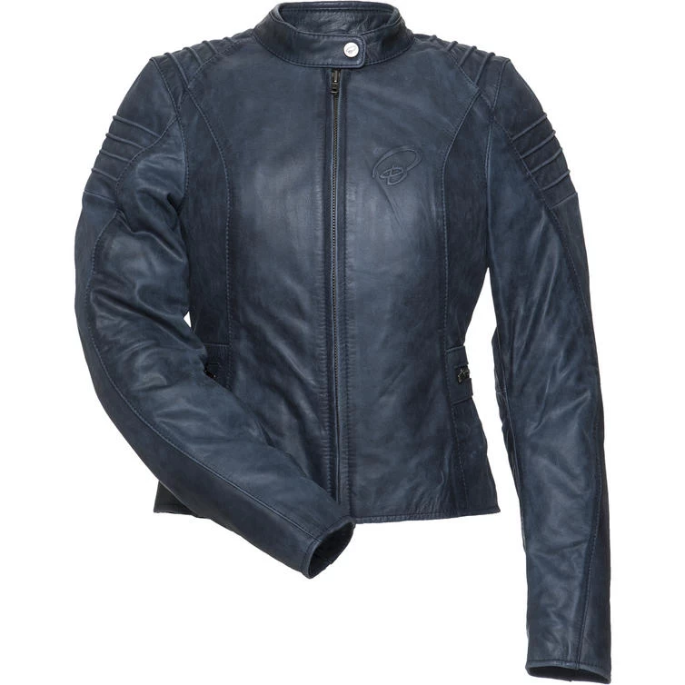 Black Black Artemis Ladies Leather Motorcycle Jacket 3 Black Black Artemis Ladies Leather Motorcycle Jacket - Image 3