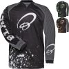Black MX Splat Motocross Jersey