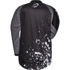 Black MX Splat Motocross Jersey -Biker Style Shop lrgscale5255 Black Splat Motocross Jersey White 2