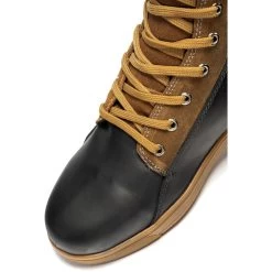 Black Streetwise Ankle Motorcycle Boots -Biker Style Shop lrgscale5267 Black Streetwise Ankle Motorcycle Boot 6