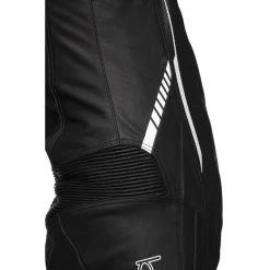 Black Black Thunder 1-Piece Leather Motorcycle Suit -Biker Style Shop lrgscale5284 Black Thunder Race Suit 6 1