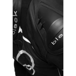 Black Thunder 1-Piece Leather Motorcycle Suit -Biker Style Shop lrgscale5284 Black Thunder Race Suit 7