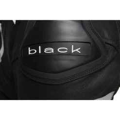 Black Thunder 1-Piece Leather Motorcycle Suit -Biker Style Shop lrgscale5284 Black Thunder Race Suit 8
