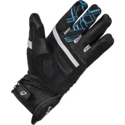 Black Metro Short Leather Motorcycle Gloves -Biker Style Shop lrgscale5289 Black Metro Short Motorcycle Gloves 1600 3