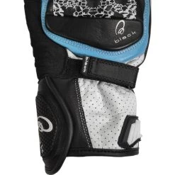 Black Metro Short Leather Motorcycle Gloves -Biker Style Shop lrgscale5289 Black Metro Short Motorcycle Gloves 1600 6