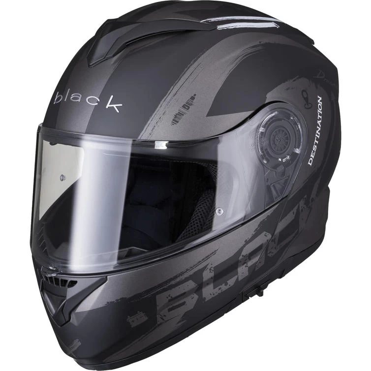 Black Optimus II Destination Flip Front Motorcycle Helmet 5 Black Optimus II Destination Flip Front Motorcycle Helmet - Image 5