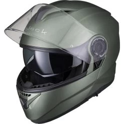 Black Optimus II Flip Front Solid Motorcycle Helmet & Visor 18 Black Optimus II Flip Front Solid Motorcycle Helmet & Visor -Biker Style Shop lrgscale5297 Black Optimus II Flip Up Helmet Titanium 3