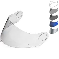 Black Optimus II SV Motorcycle Helmet Tinted Visor