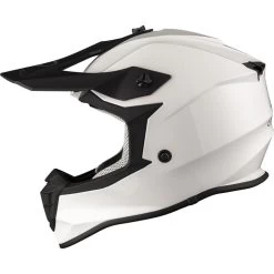 Black Gravel Solid Motocross Helmet -Biker Style Shop lrgscale5351 Black Gravel Solid Motocross Helmet Gloss White 1600 2 1