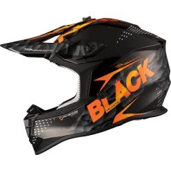 Black Gravel Track Motocross Helmet & Peak -Biker Style Shop lrgscale5352 Black Gravel Track Motocross Helmet Black Orange 1600 2 1