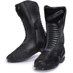 Black Black Rapid WP Motorcycle Boots -Biker Style Shop lrgscale5355 Black Rapid WP Motorcycle Boots Black 1600 1