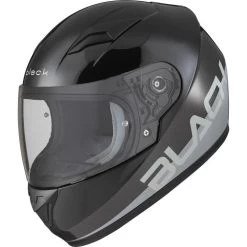 Black FastTrack Control Kids Motorcycle Helmet -Biker Style Shop lrgscale5380 Black FastTrack Control Kids Motorcycle Helmet Black Grey 1600 1 1