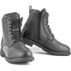 Black Guard WP Oxford Motorcycle Boots -Biker Style Shop lrgscale5385 Black Guard WP Oxford Motorcycle Boots Black 1600 2 1