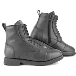 Black Guard WP Oxford Motorcycle Boots -Biker Style Shop lrgscale5385 Black Guard WP Oxford Motorcycle Boots Black 1600 3 1