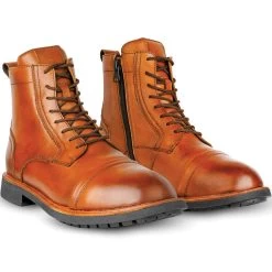 Black Guard WP Oxford Motorcycle Boots -Biker Style Shop lrgscale5385 Black Guard WP Oxford Motorcycle Boots Brown 1600 2 1