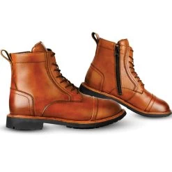 Black Guard WP Oxford Motorcycle Boots -Biker Style Shop lrgscale5385 Black Guard WP Oxford Motorcycle Boots Brown 1600 3 1