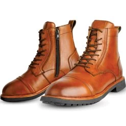 Black Guard WP Oxford Motorcycle Boots -Biker Style Shop lrgscale5385 Black Guard WP Oxford Motorcycle Boots Brown 1600 4