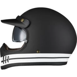 Black Royale Pureline Retro Motorcycle Helmet -Biker Style Shop lrgscale5395 Black Royale Pureline Retro Motorcycle Helmet Matt Black 1600 4