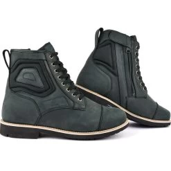 Black Crux Motorcycle Boots -Biker Style Shop lrgscale5430 Black Crux Motorcycle Boots Black 1600 2 1