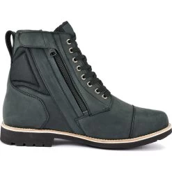 Black Crux Motorcycle Boots -Biker Style Shop lrgscale5430 Black Crux Motorcycle Boots Black 1600 4
