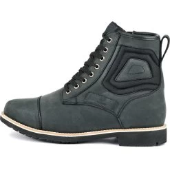 Black Crux Motorcycle Boots -Biker Style Shop lrgscale5430 Black Crux Motorcycle Boots Black 1600 5 1