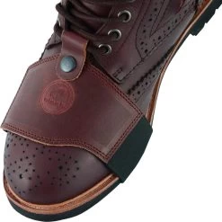 Black Officer WP Brogue Motorcycle Boots & Gear Shifter Pad 22 Black Officer WP Brogue Motorcycle Boots & Gear Shifter Pad -Biker Style Shop lrgscale5432 Black Officer WP Brogue Motorcycle Boots And Gear Shifter Pad Dark Red 1600 1