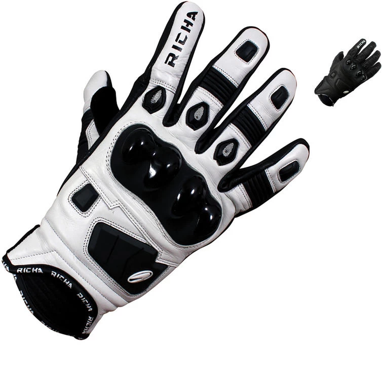 Richa Rock Motorcycle Sports Gloves 2 Richa Rock Motorcycle Sports Gloves - Image 2