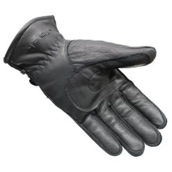 Black Vapour Leather Motorcycle Gloves -Biker Style Shop lrgscaleBlack Vapour Leather Motorcycle Glove Palm