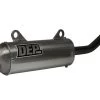 DEP Exhaust Silencer - Kawasaki KX250 1994 - Oval