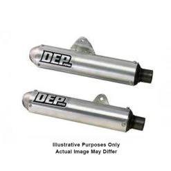 DEP Pair Of Exhaust Silencers - Suzuki RGV250 M