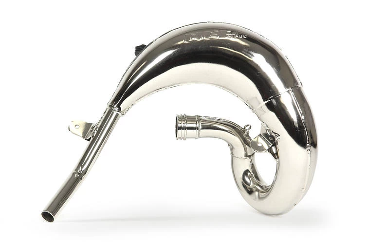 DEP Torque Exhaust Front Pipe - KTM SX65 2016-On - Nickel 1 DEP Torque Exhaust Front Pipe - KTM SX65 2016-On - Nickel