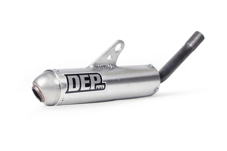 DEP Exhaust Silencer - Yamaha YZ125 1996-2001 - Round 1 DEP Exhaust Silencer - Yamaha YZ125 1996-2001 - Round
